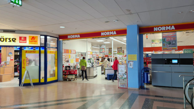 Einkaufsmarkt in Apolda Glockenhof Center
