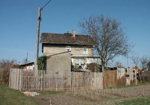 Parkpl�tze der Gastst�tte Csarda in Ungarn