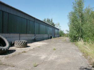 Steingarten vom Einfamilienhaus