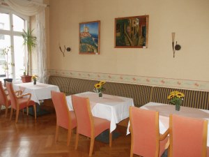 Terrasse vom Zweifamilienferienhaus