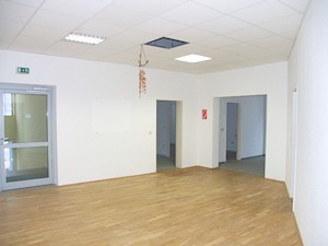 Eingangsbereich zu den Büroräumen
