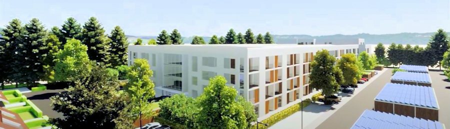 möglicher Neubau im Wohnungsbau in Sachsen-Anhalt Deutschland