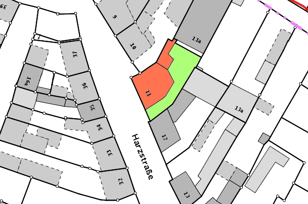 Grundstck vom Ausbauhaus in Artern