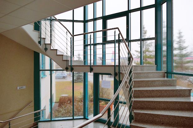 Blick zu der H�usern