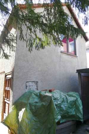 Garage vom Ferienhaus