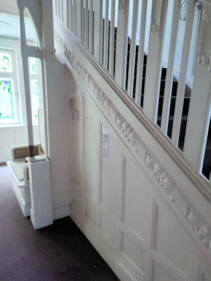 Garten vom Einfamilienhaus in La Chapelle Frankreich