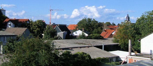 Blick aus dem Fenster der Eigentumswohnung