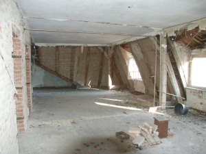 Villa im Dachgeschoss