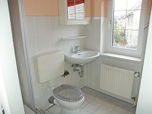 Duschbad der Zimmer